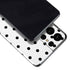 White and Black Polka Dots Galaxy S21 Ultra 5G Skin